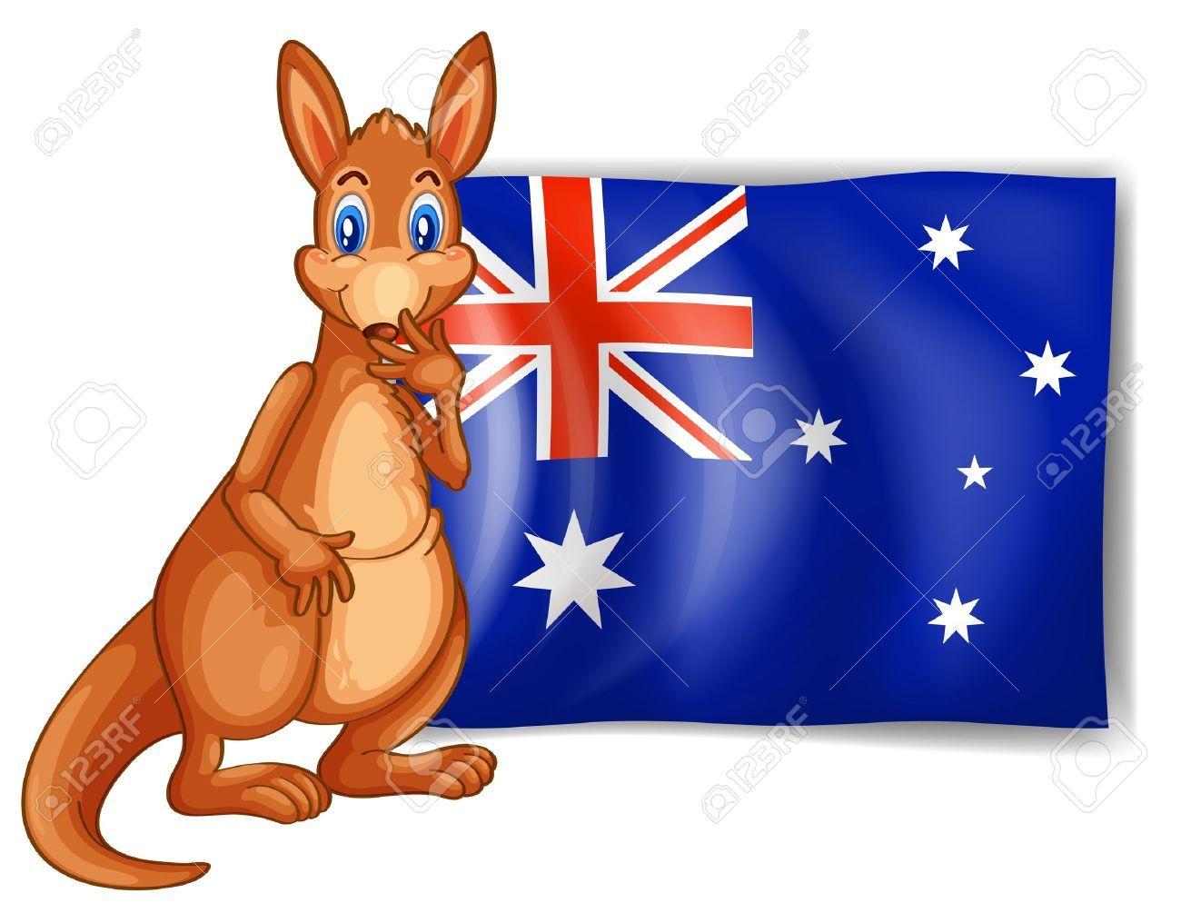Australia Kangaroo Clip Art Logo - Australian Clipart.com. Free for personal use