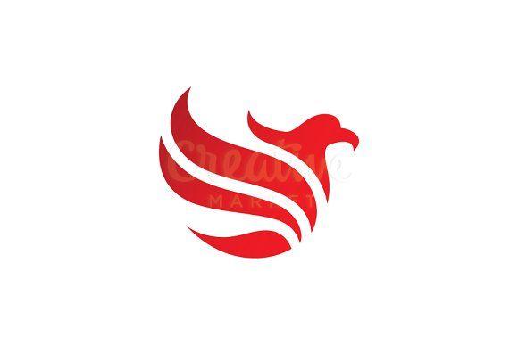 Red Eagle 3D Logo - Red Eagle Logo ~ Logo Templates ~ Creative Market