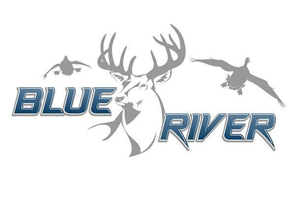 River Bird Logo - Bird and Deer Hunting Custom Drawn Logo. Hunting Logos. Logos