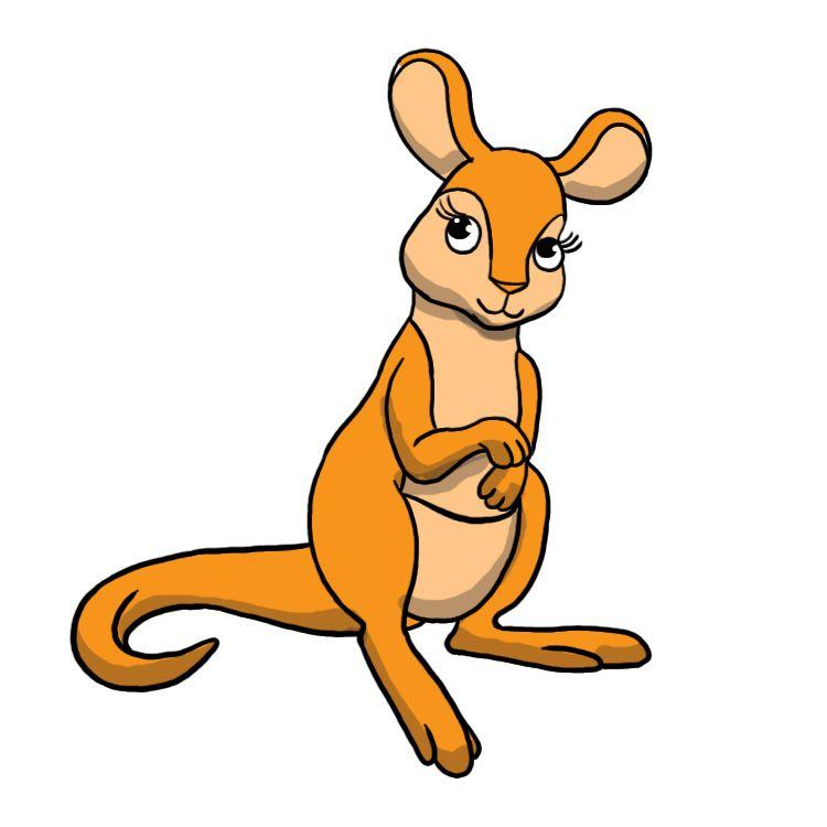 Australia Kangaroo Clip Art Logo - Free Australian Clipart, Download Free Clip Art, Free Clip Art
