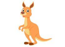 Australia Kangaroo Clip Art Logo - Free Kangaroo Clipart Art Picture