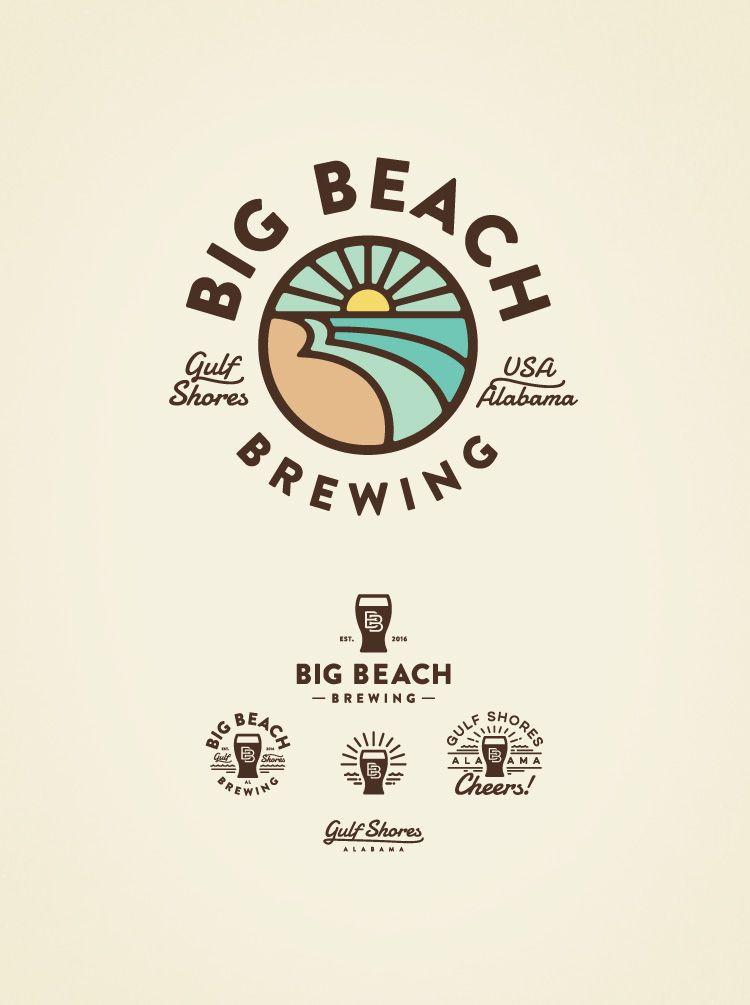 Beach Circle Logo - Beer & Brewery Logos — SUNDAY LOUNGE
