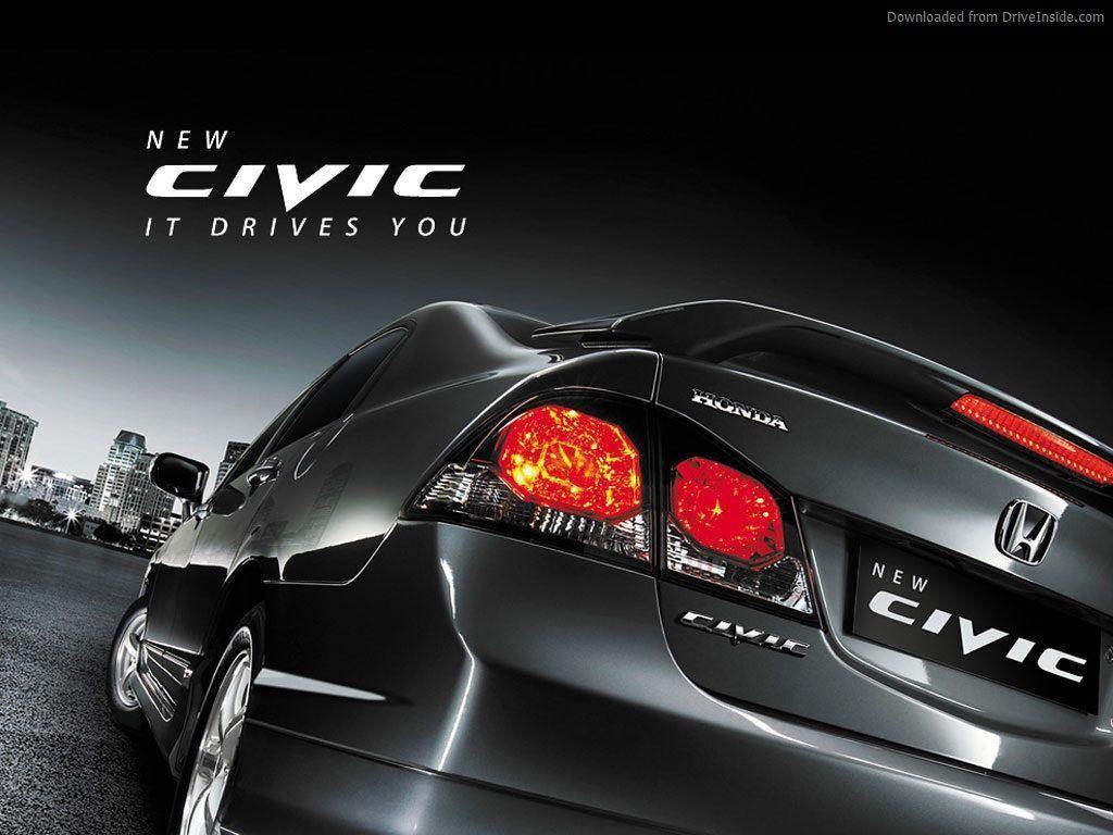 Honda Civic HD Logo - Honda Civic Wallpaper