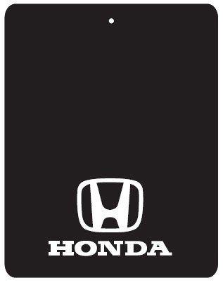 Honda Civic HD Logo - HONDA Car Air Freshener BLACK SERIES for £6 DEAL!