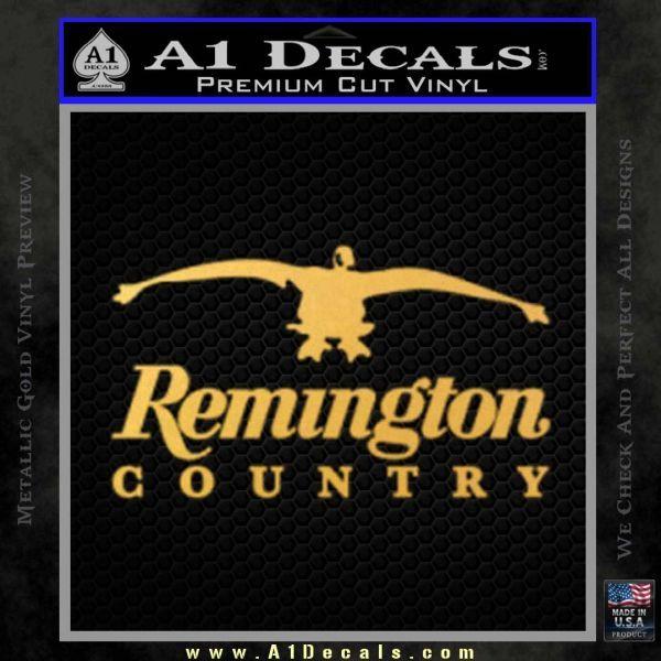 Remington Duck Logo - Remington Country Decal Sticker Duck » A1 Decals