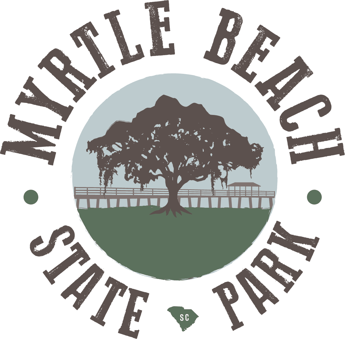 Beach Circle Logo - Myrtle Beach. South Carolina Parks Official Site