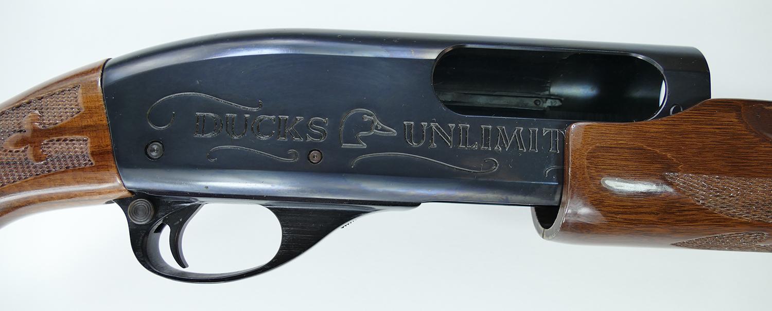 Remington Duck Logo - Remington 870 Ducks Unlimited Mississippi Magnum 12 gauge Shotgun ...