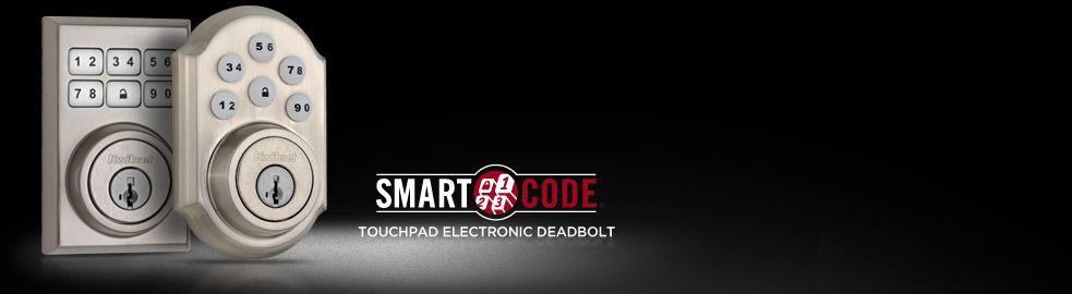 Deadbolt Logo - Electronic Keyless Entry Deadbolt with Digital Keypad. Kwikset