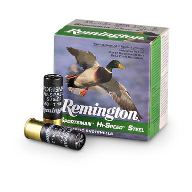 Remington Duck Logo - Remington Sportsman Hi-Speed Steel Loads 12 Gauge 3