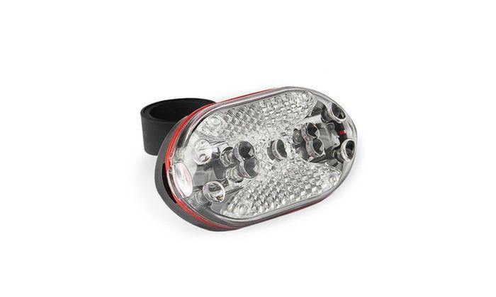 Mountains and Red Oval Logo - Mountain bike tail light Rear lights red oval tail light | Groupon