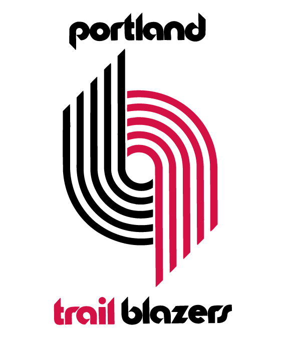 Old Trailblazer Logo - Portland Trail Blazers Primary Logo - National Basketball ...