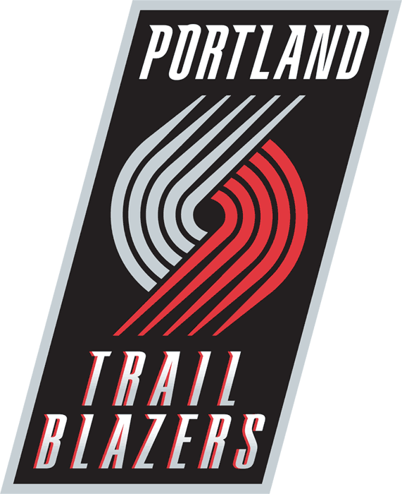 Old Trailblazer Logo - NBA Basketball Arenas - Portland Trailblazers Home Arena - Rose Quarter