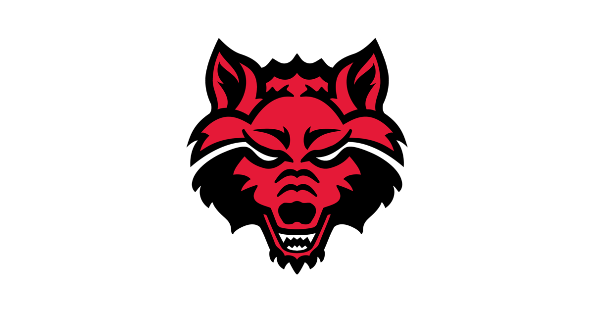 Red Wolves Arkansas Logo - 2015 Arkansas State Red Wolves Football Schedule A Logo Image - Free ...