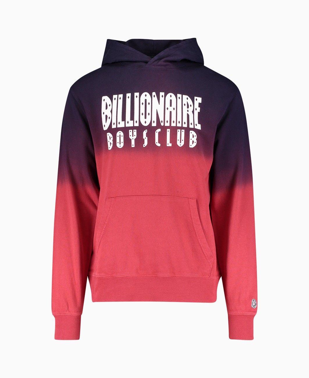 Red Billionaire Boys Club Logo - Billionaire Boys Club - Straight Logo Pullover Hoodie - Red