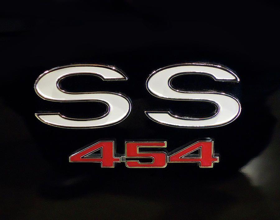 SS 454 Logo - 1970 Chevelle S S 454 Emblem Photograph by Daniel Hagerman