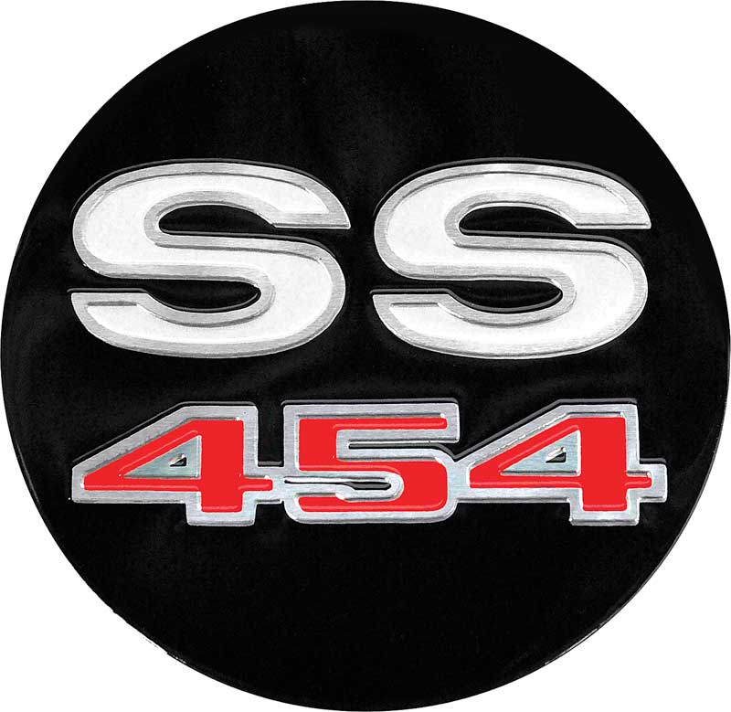 SS 454 Logo - 1969-1970 All Makes All Models Parts | 13938 | 1969-70 SS Wheel 454