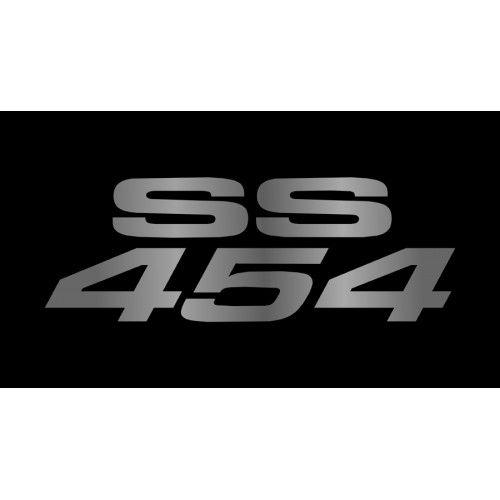 SS 454 Logo - Personalized Chevrolet SS 454 License Plate