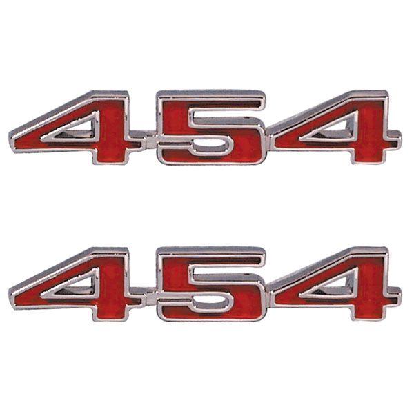 SS 454 Logo - 1970-1972 Chevelle SS 454 Front Fender Emblems, Pair | eBay