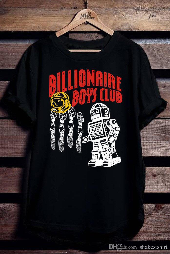 Red Billionaire Boys Club Logo - Billionaire Boys Club Robot Logo T Shirt M L XL 2XL Limited T Shirts ...