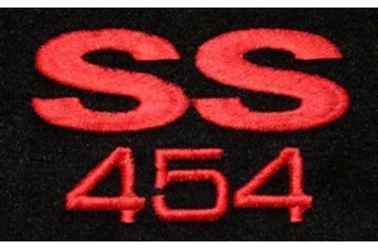 SS 454 Logo - 68-72 Carpeted Floor Mat Set with 