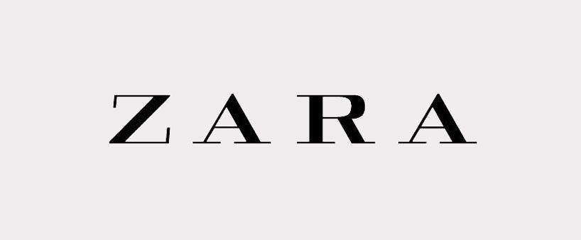 Brand New Logo - ZARA's new logo squeezes out criticism from other designers