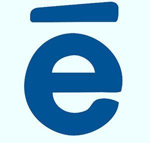 Blue E Logo - LogoDix