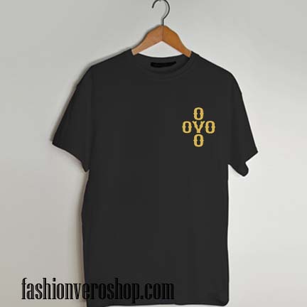 Gold OVO Drake Logo - Drake OVO Logo Matte Gold T shirt