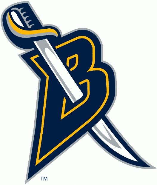Blue B Logo - Buffalo Sabres Alternate Logo (2007) - A blue B with a sword ...