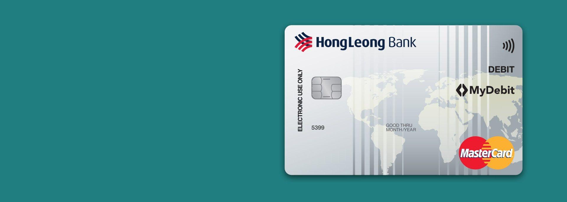 Generic Bank Logo - Hong Leong Bank Malaysia - Debit Card