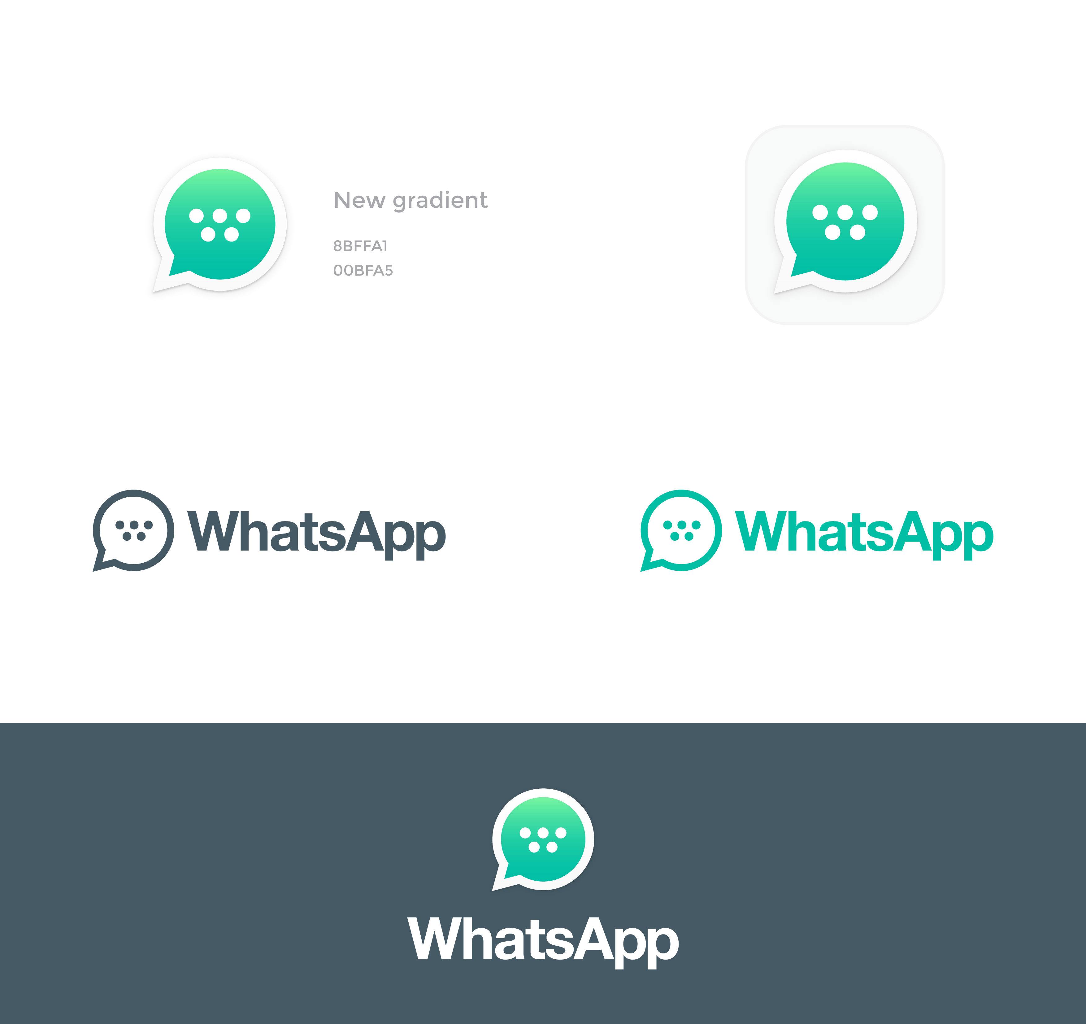 Whatsapp New Logo - The new WhatsApp on Behance