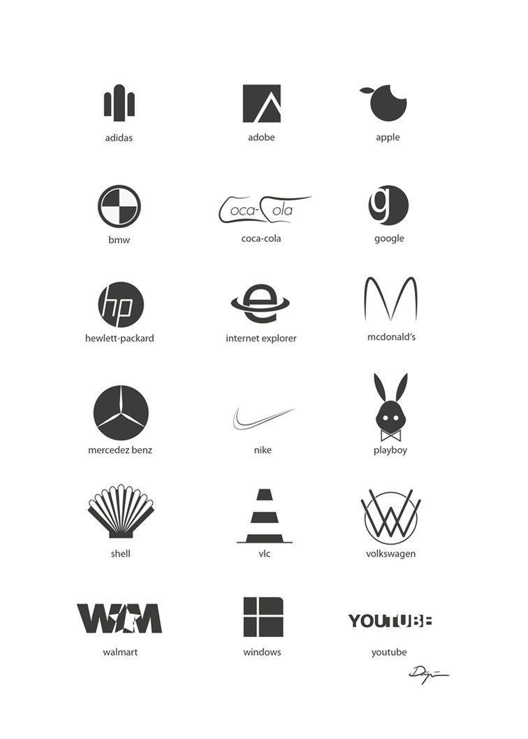 Famous R Logo - Famous Logos - Minimal Redesign by sahinduezguen.deviantart.com on ...