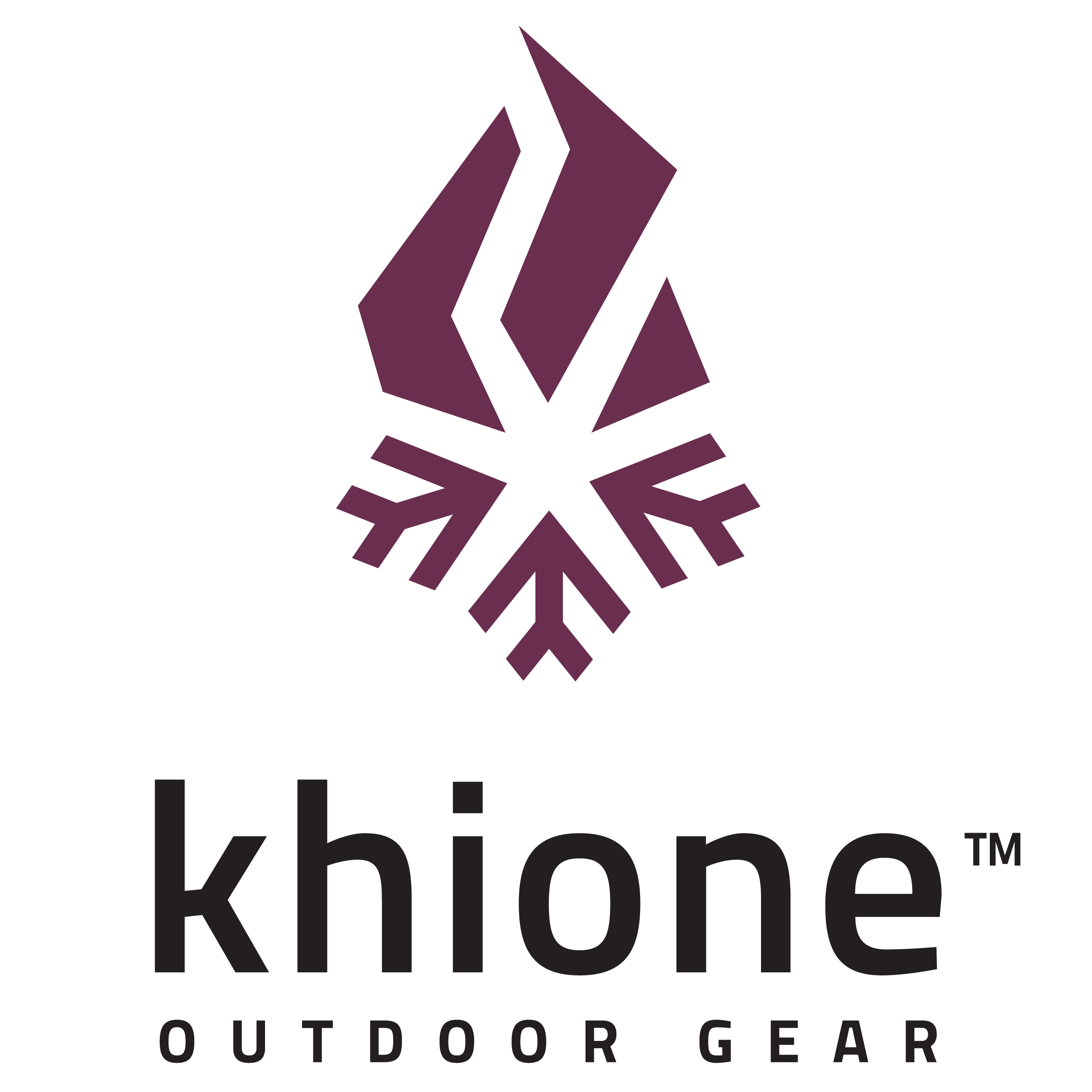 Outdoor Gear Logo - Hammock and Straps. Khione Outdoor Gear