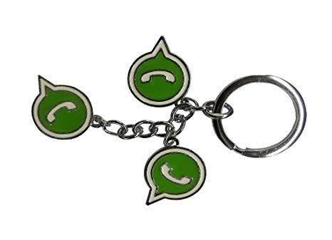 Whatsapp New Logo - PARRK New logo whatsapp keychain: Amazon.in: Bags, Wallets & Luggage