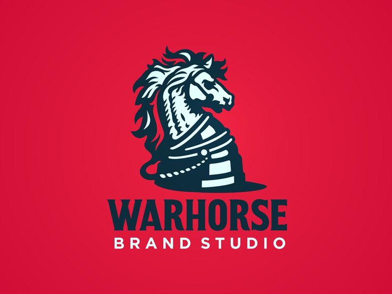 War Horse Logo - Warhorse Brand Studio Logo by Jesse LuBera. Wayfinder. Dribbble
