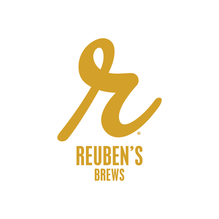 Famous R Logo - Reuben's Brews famous lowercase R letter mark logo. Craft beer ...