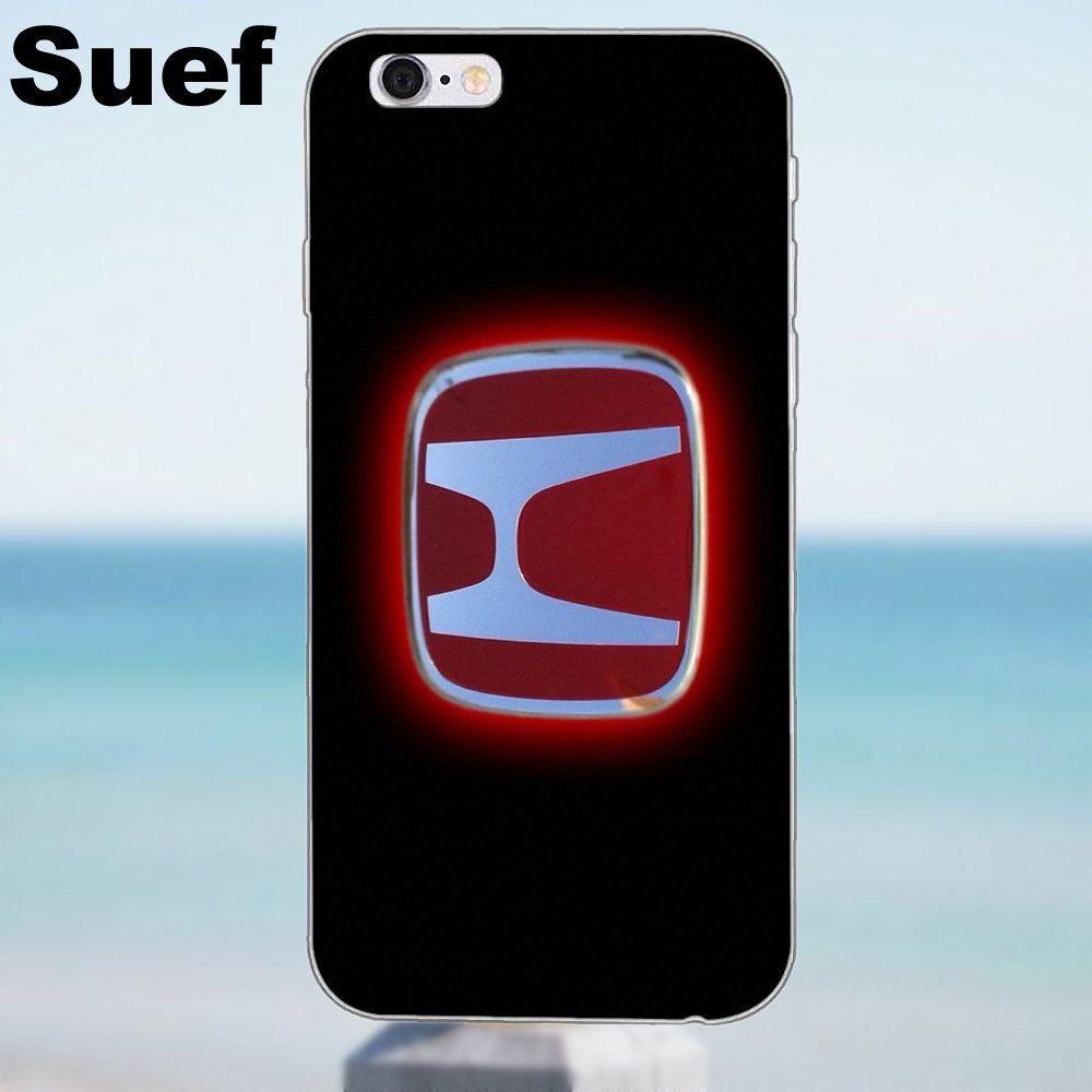 Famous R Logo - Famous Car Honda Type R Logo Soft TPU Cover Case For iPhone X 4 4S 5
