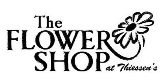 Flower Text Logo - Home | The Flowershop at Thiessen's