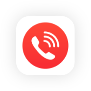 Red Call Logo - Call Recorder Unlimited - Record Phone Calls On iPhone