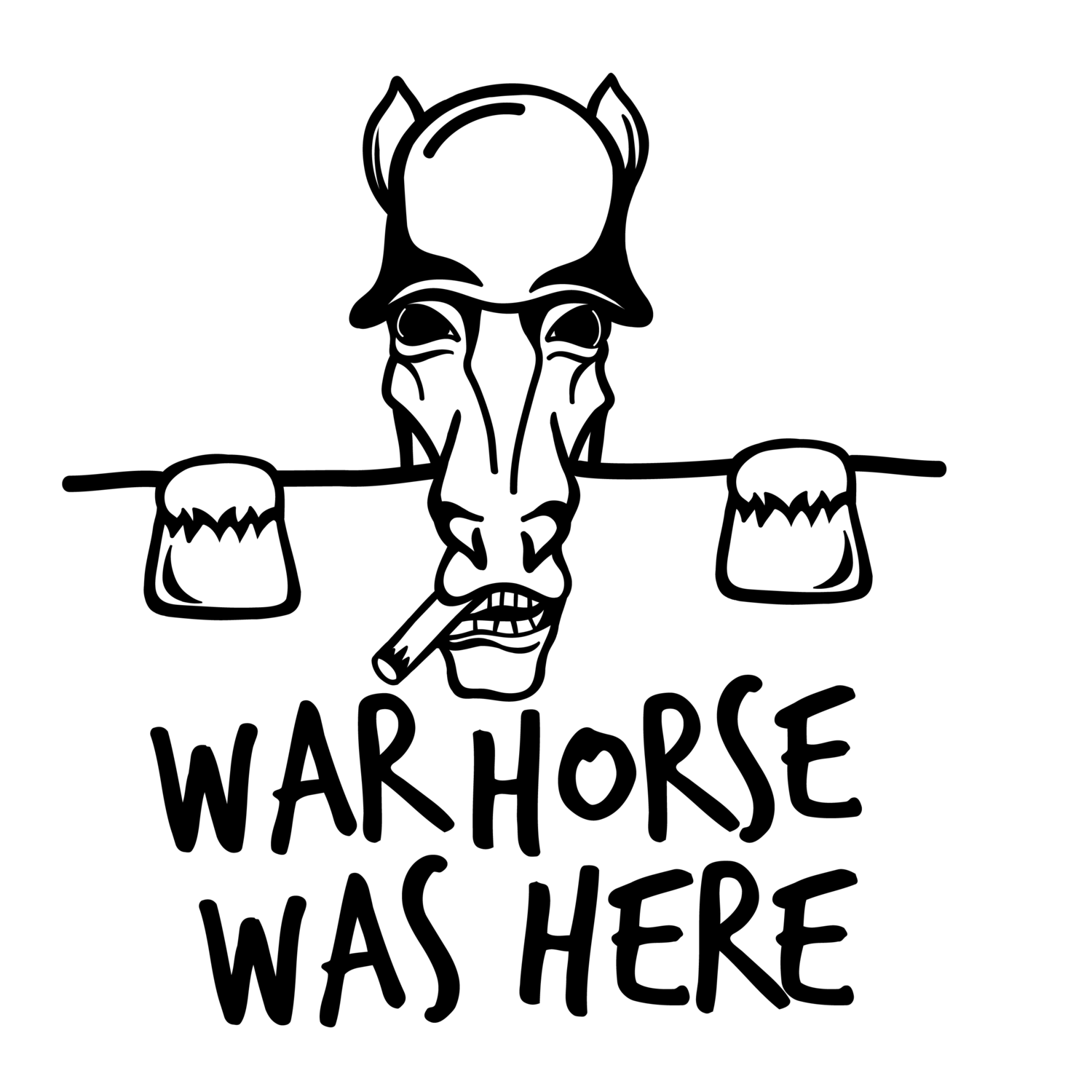 War Horse Logo - On Tap