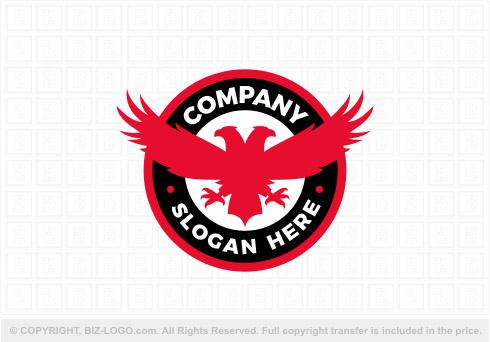 Red Eagle Logo - REd and Black Eagle Logo