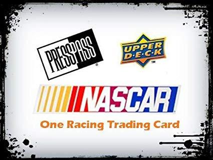 NASCAR Promo Logo - 2000 Press Pass Trackside #P1 Mark Martin Promo - NASCAR Trading ...