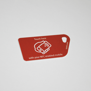 Red Call Logo - 5 X Red Call to Action NFC Tag Plastic Key Cards NTAG213 Android ...