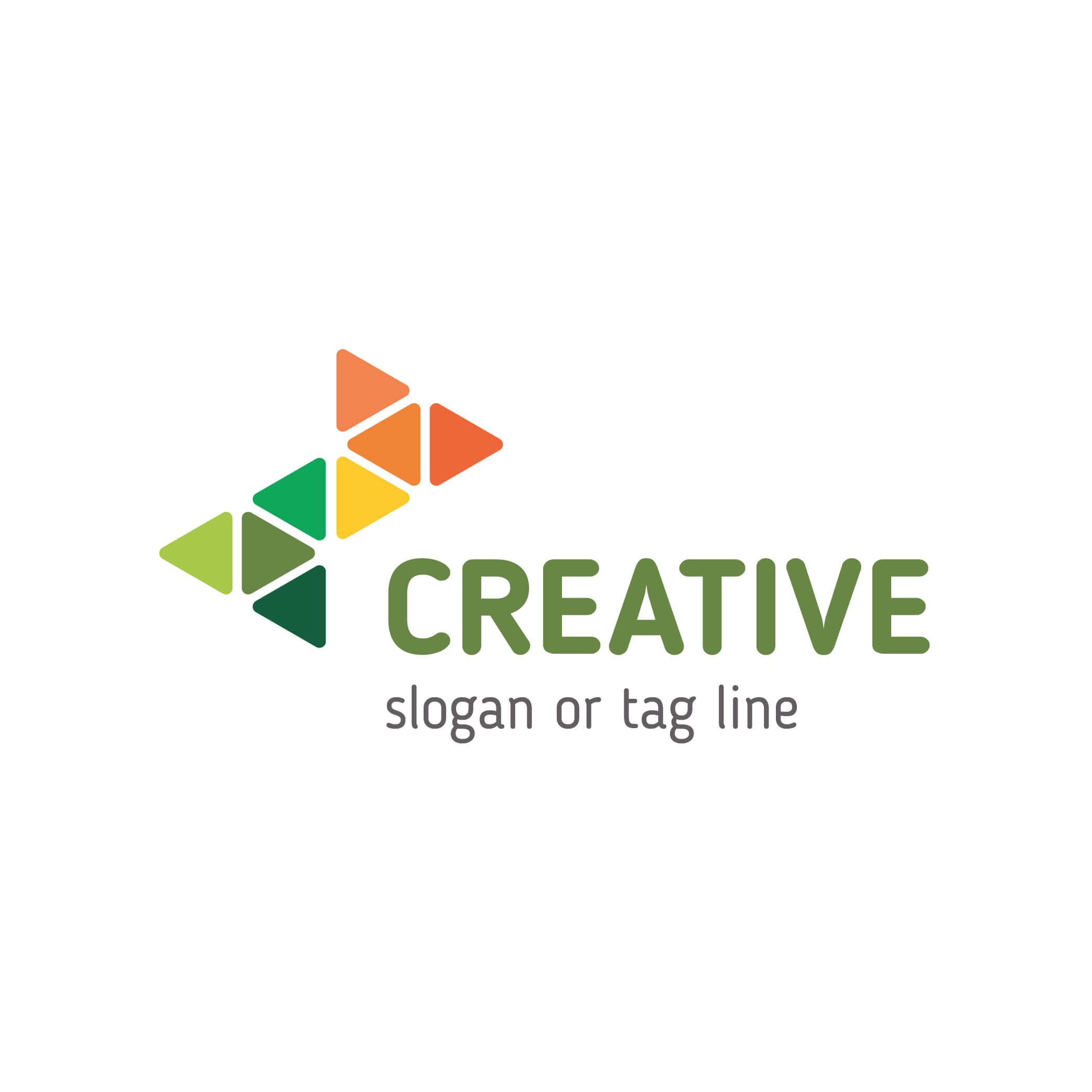 Creative Brand Logo - Buy Creative Logo Template for creative company