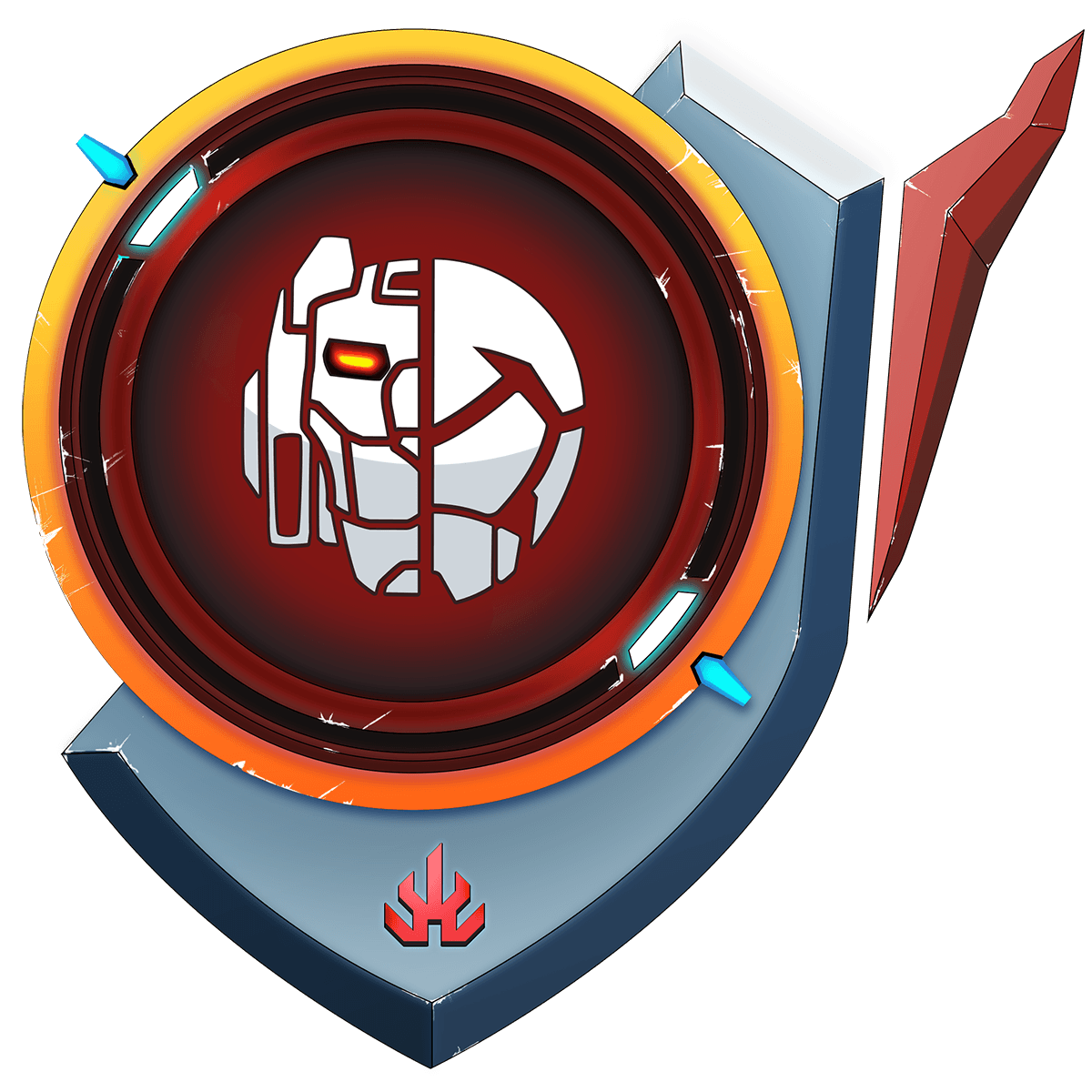 Red Badge Logo - Voltron Legendary Defender
