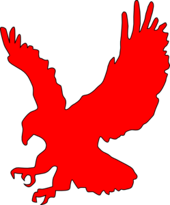 Red Eagle Logo - Red Eagle Clip Art at Clker.com - vector clip art online, royalty ...