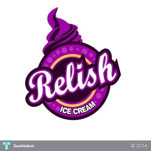 Purple Ice Cream Logo - Ice cream Logos