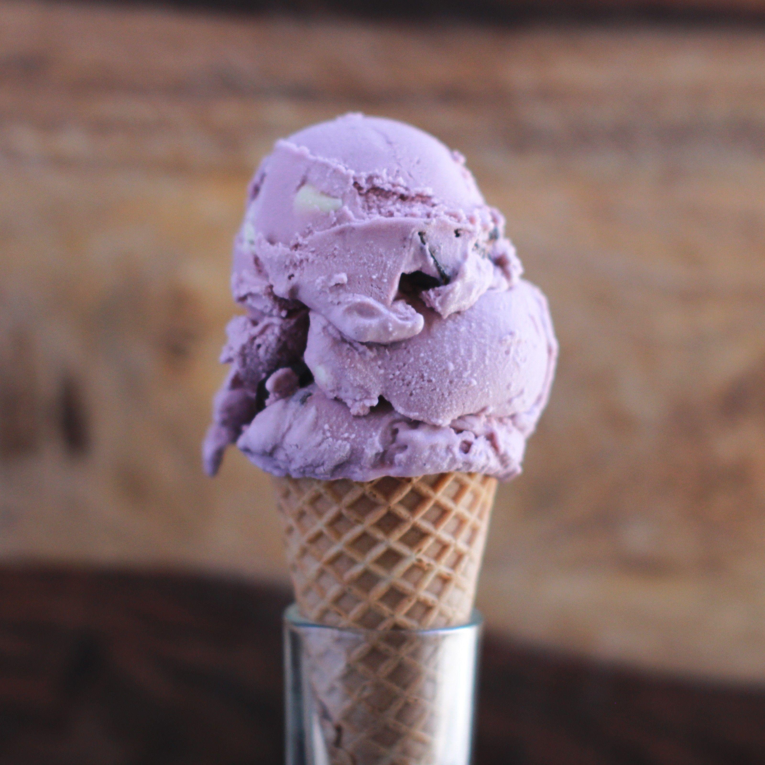 Purple Ice Cream Logo - 100 Favorite Dishes: Having a Purple Cow At Little Man | Westword
