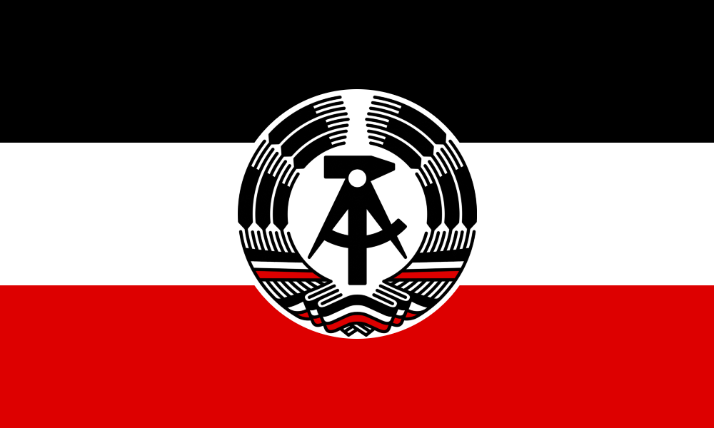 German Red White Logo - Flag Of East German With A Red White Black Color Scheme Found