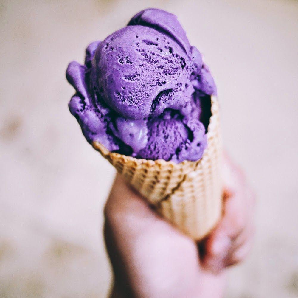 Purple Ice Cream Logo - 10 Ways to Go Purple Crazy With Ube – Forkly