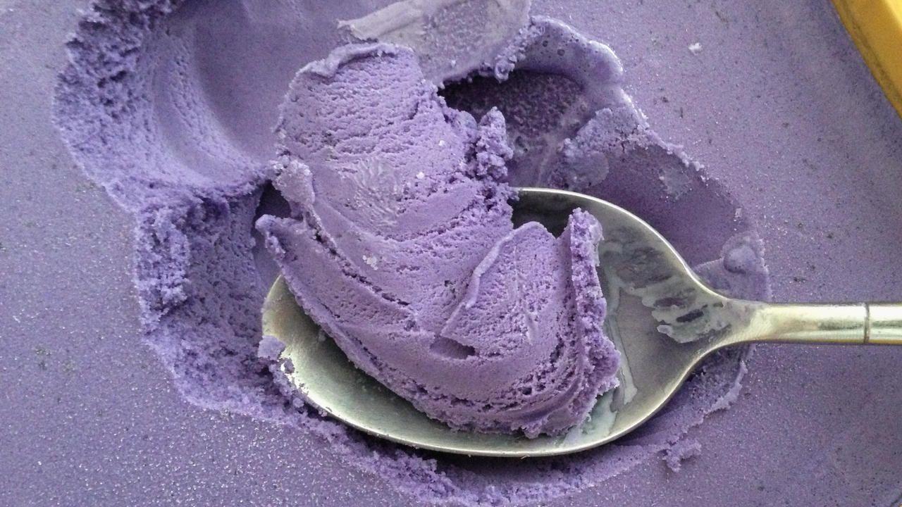 Purple Ice Cream Logo - Is Ube Ice Cream Actually Healthy? - Health